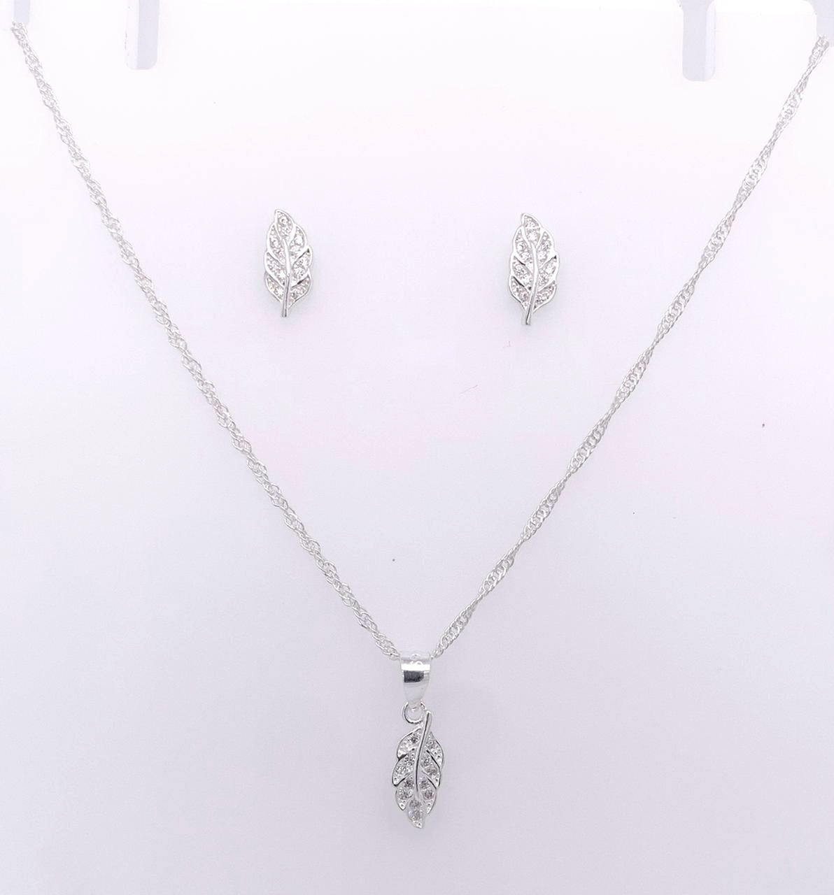 Silver Ladie Chain Set