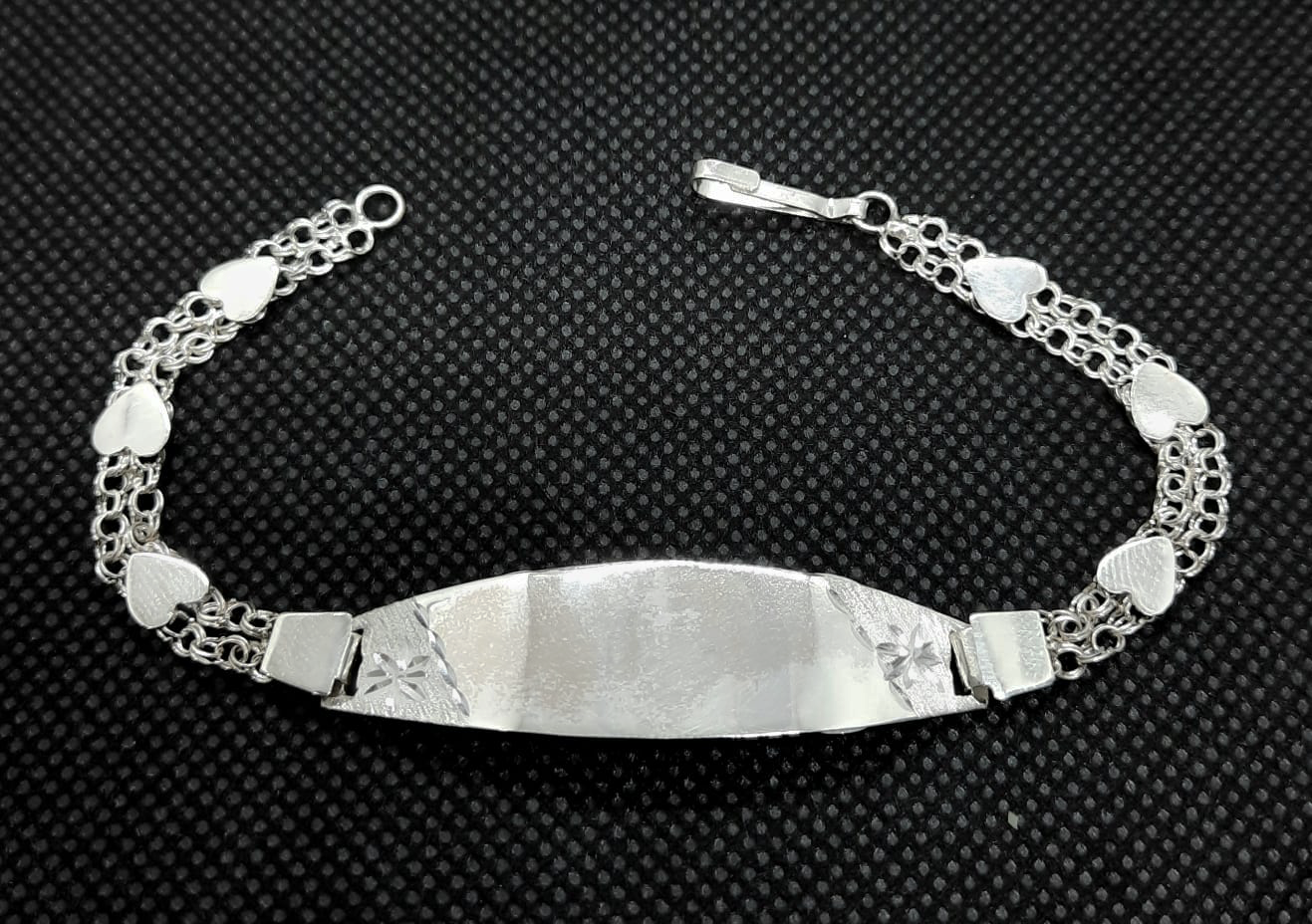 Silver Ladie ID Band