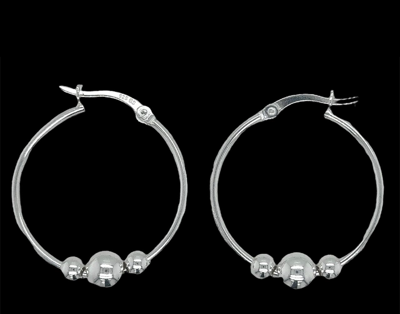 Silver Hoop