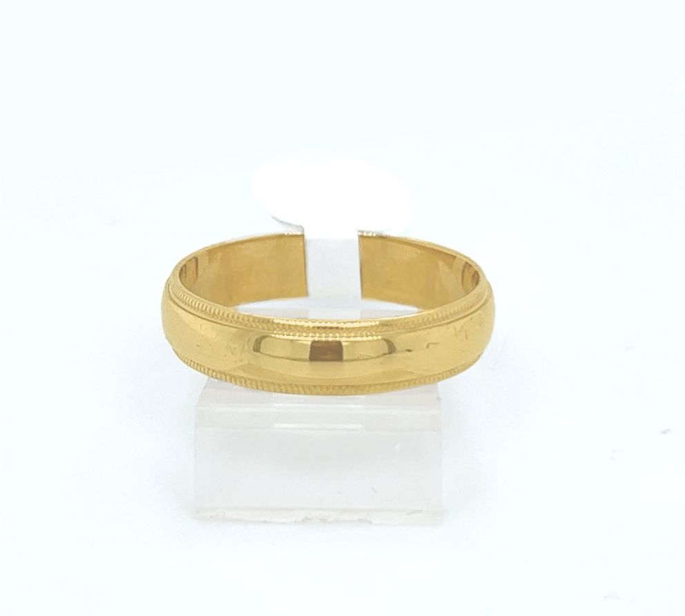 Gold Gent Wedding Ring