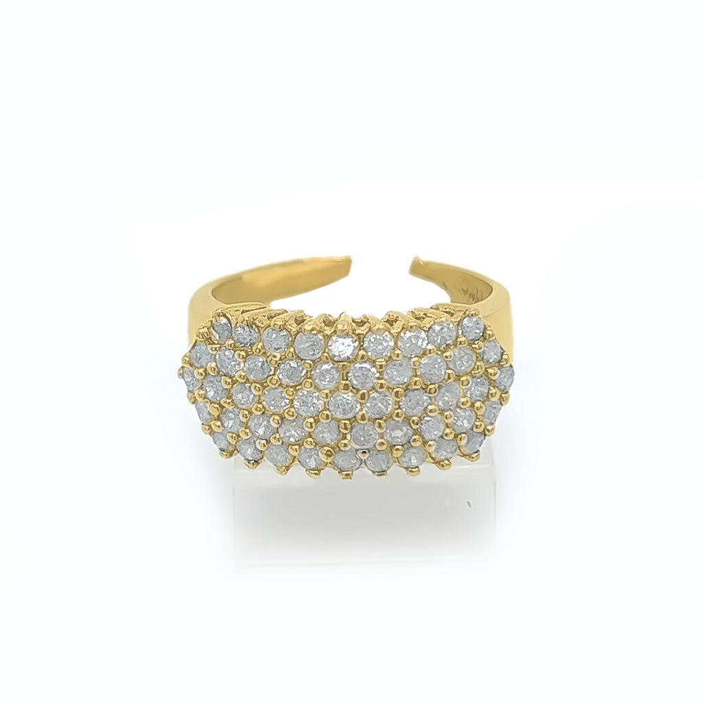 Gold Diamond Engagement Ring