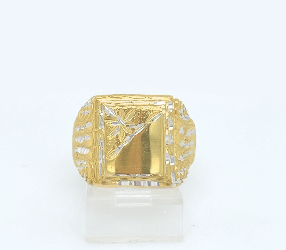 Gold Gent Ring