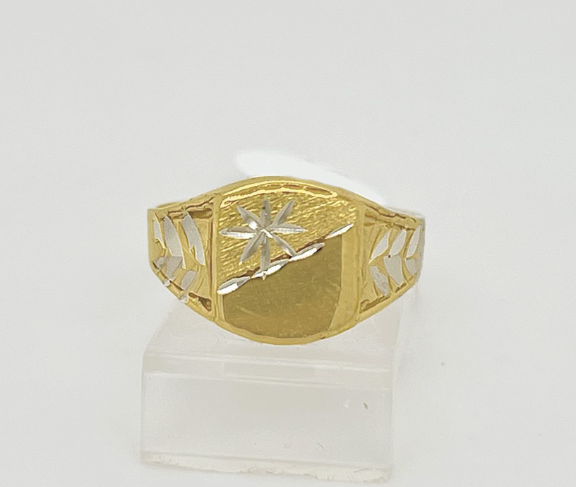 Gold Gent Ring