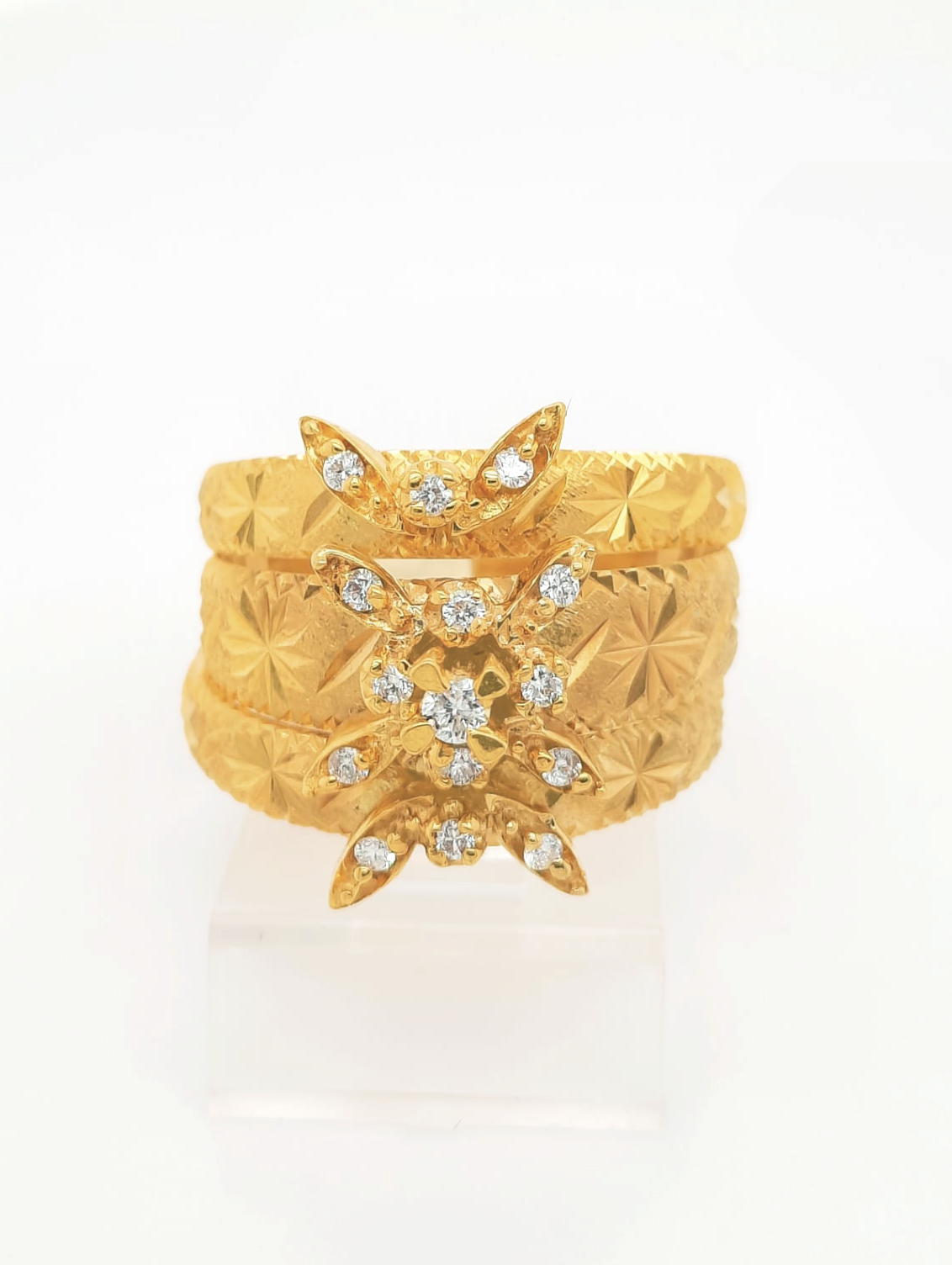 3PC Gold Wedding Ring