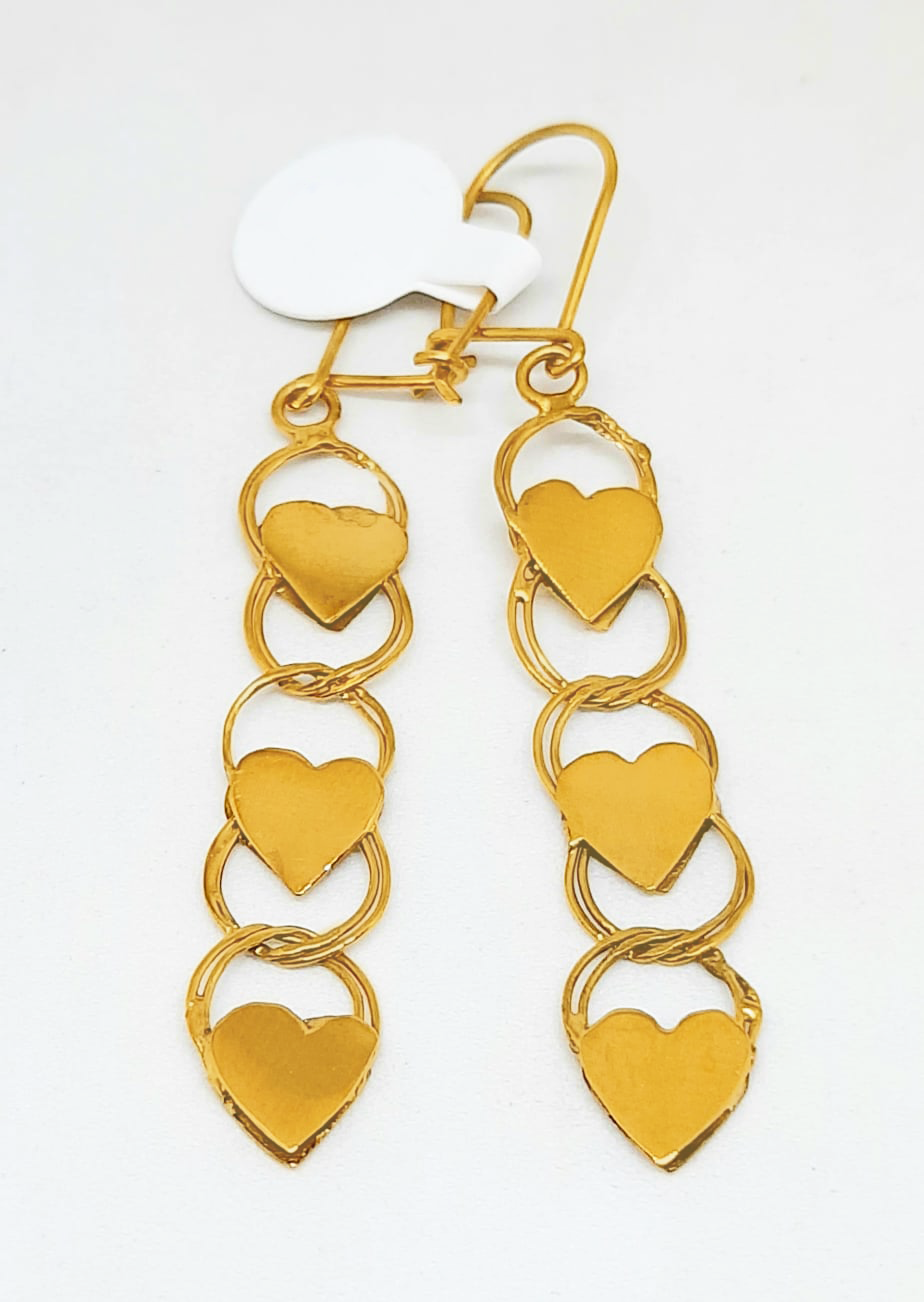 Gold Hanging Earring
