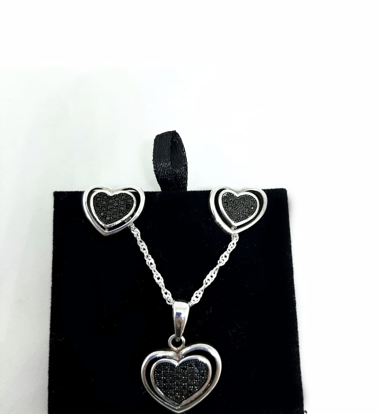 Silver Ladie Chain Set