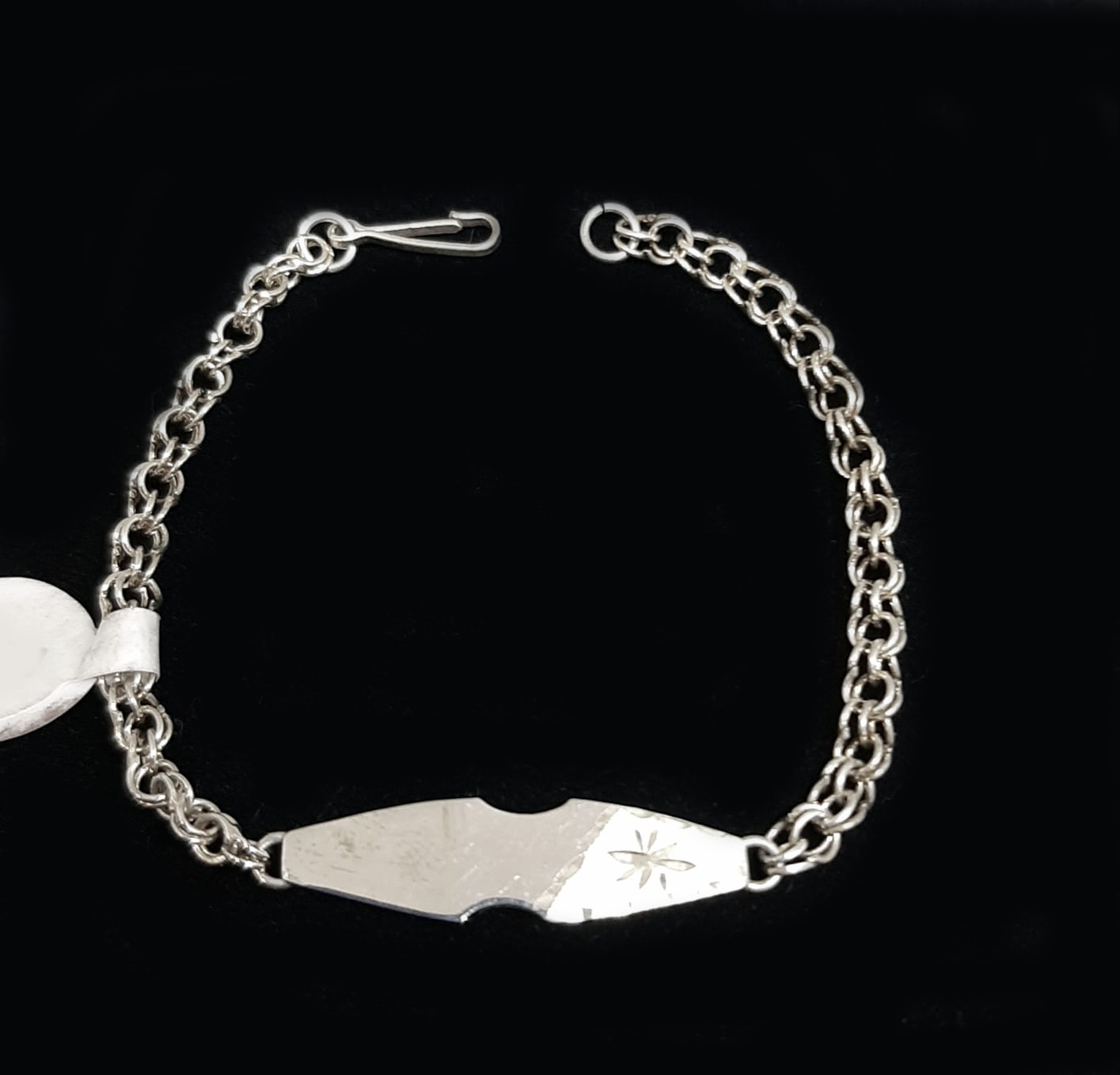 Silver Babie ID Band