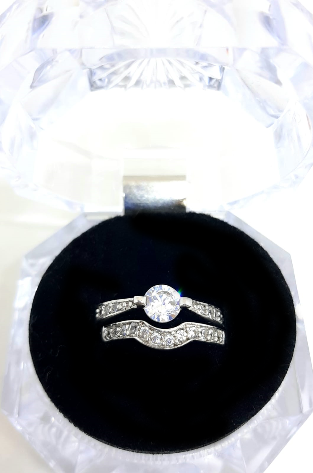 Silver Female Wedding Set