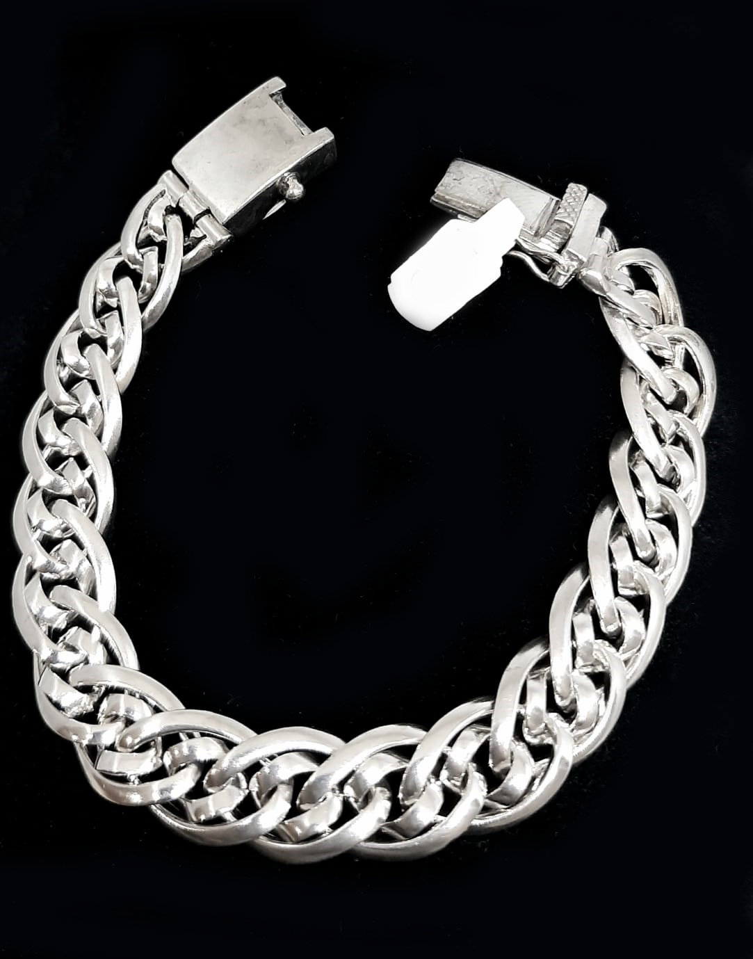 Silver Gent Hand Band