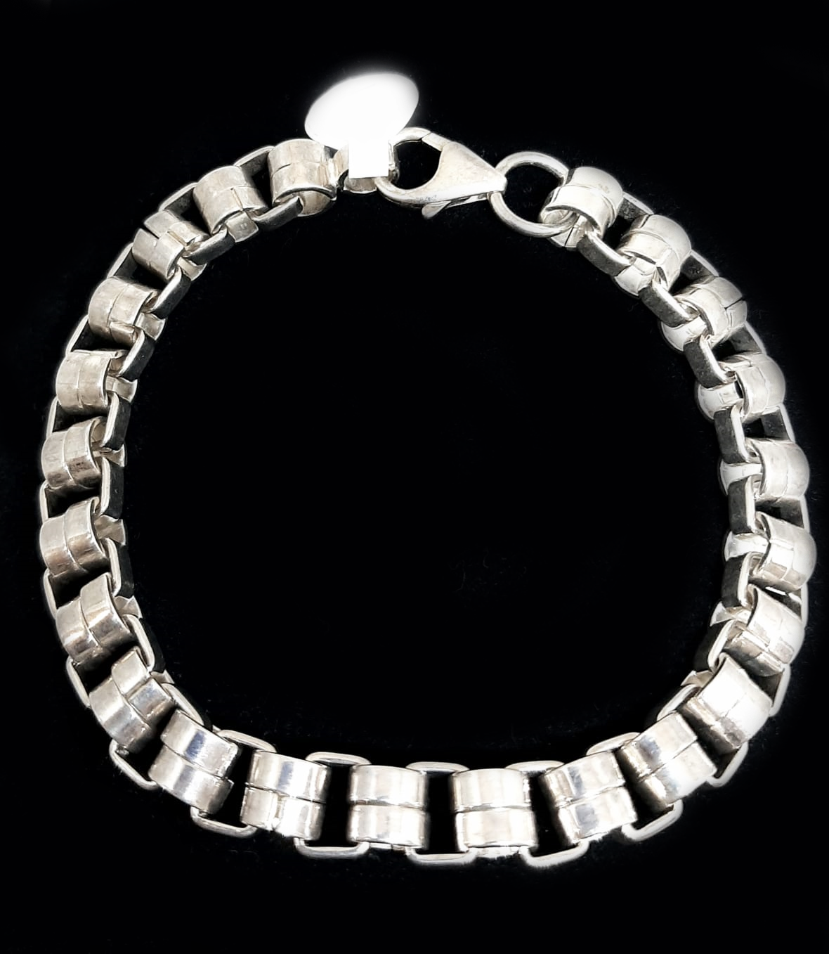 Silver Gent Hand Band