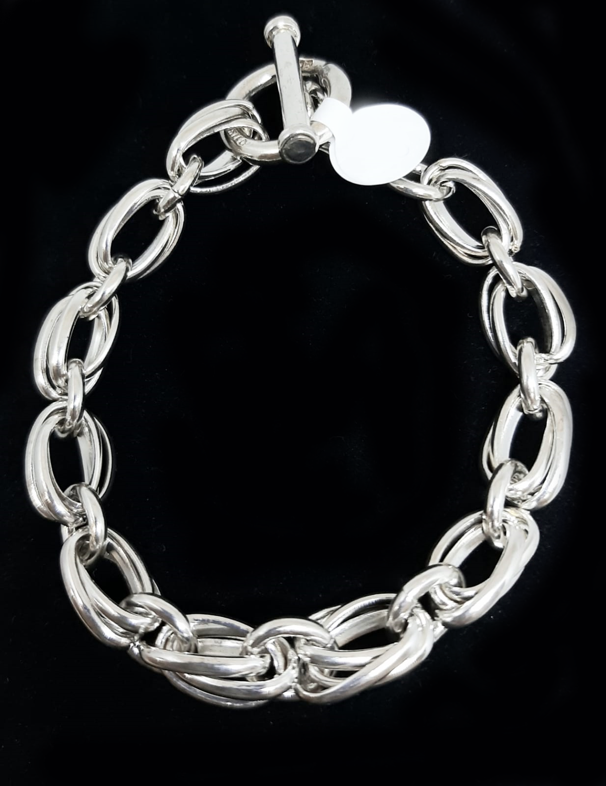 Silver Gent Hand Band