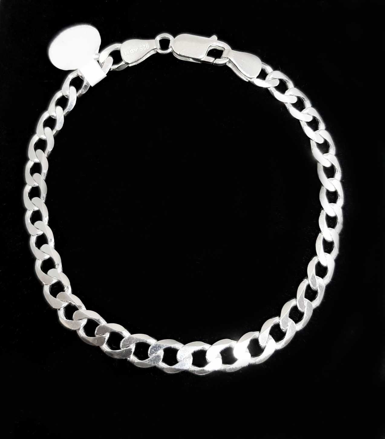 Silver Gent Hand Band