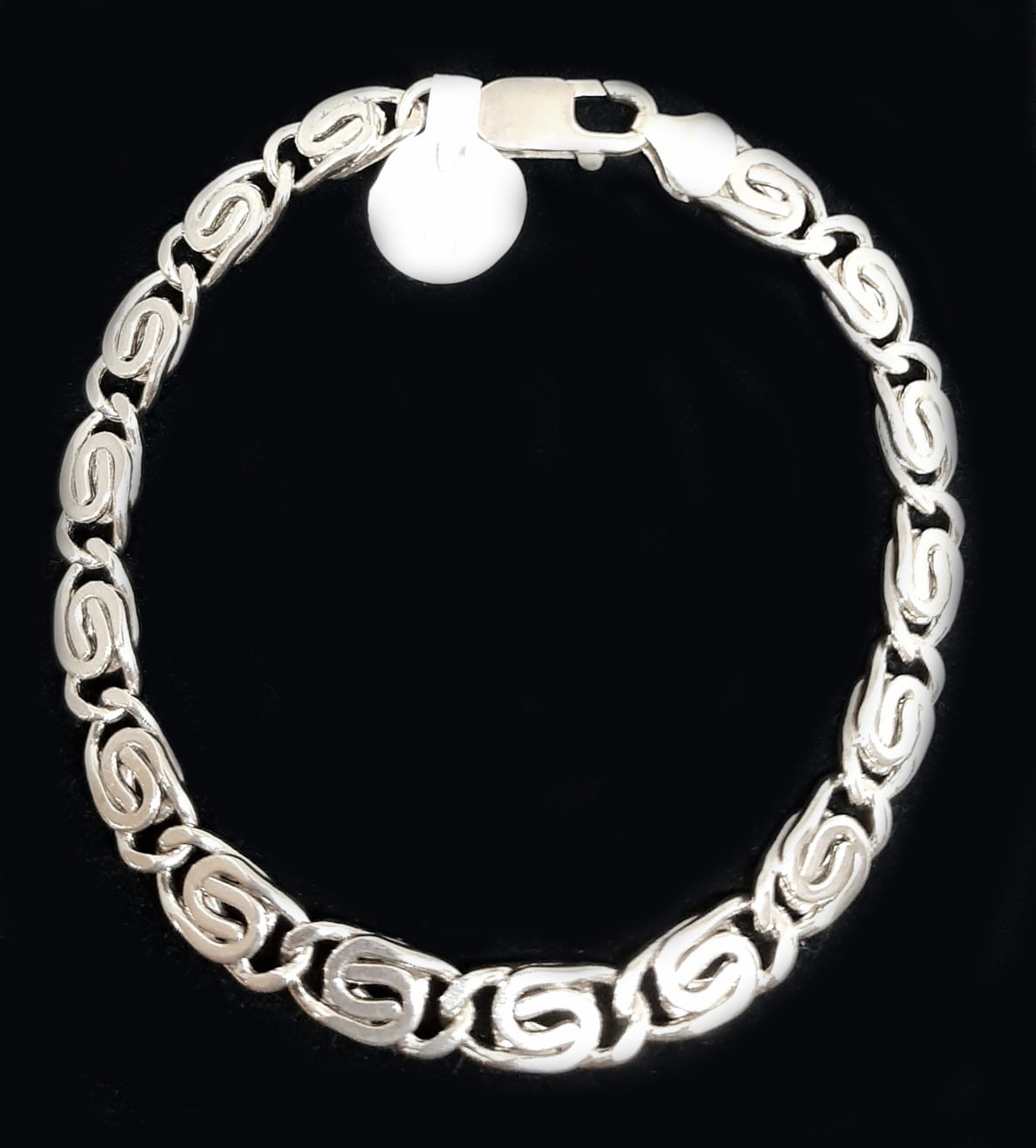 Silver Gent Hand Band