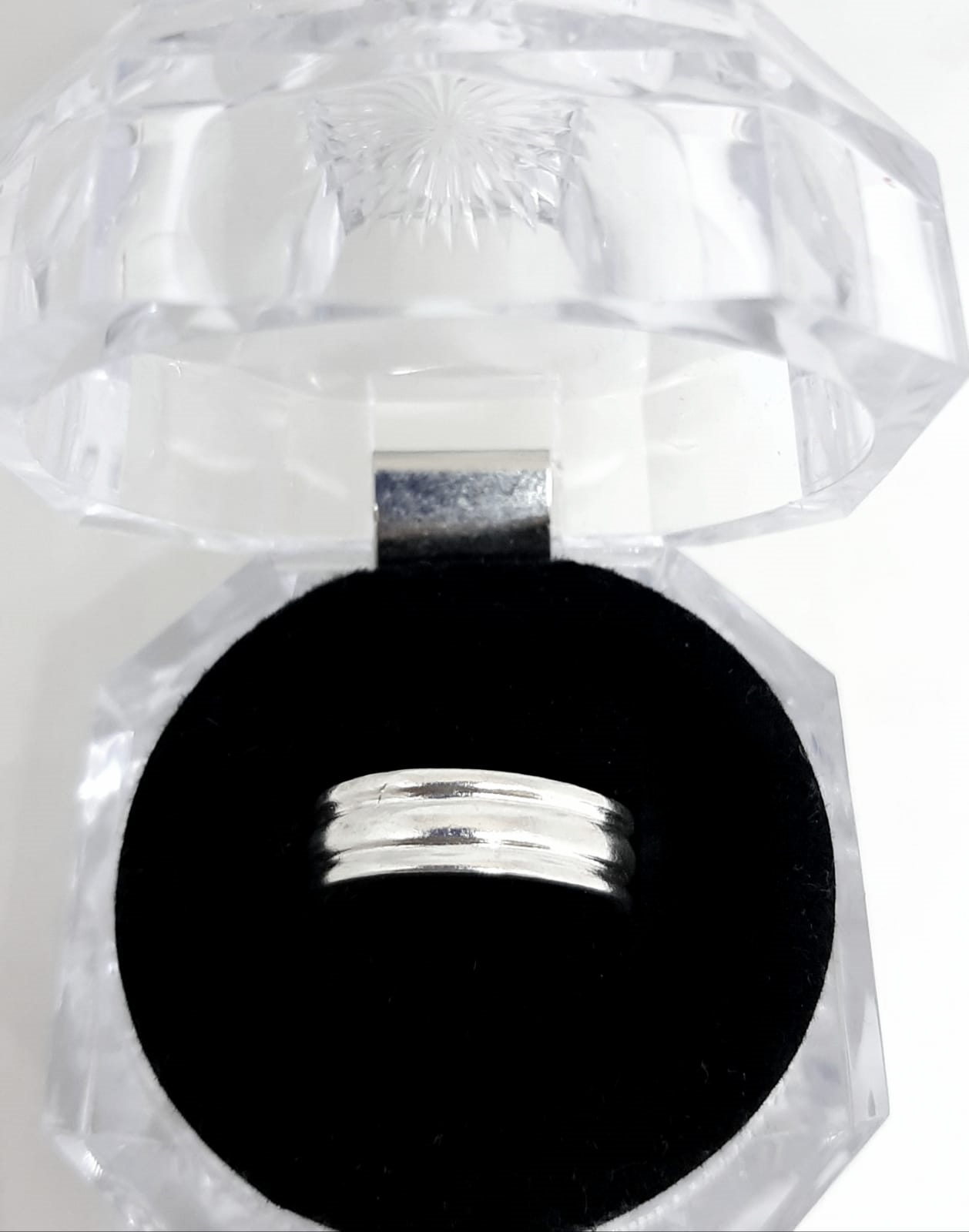 Silver Gents Wedding Ring