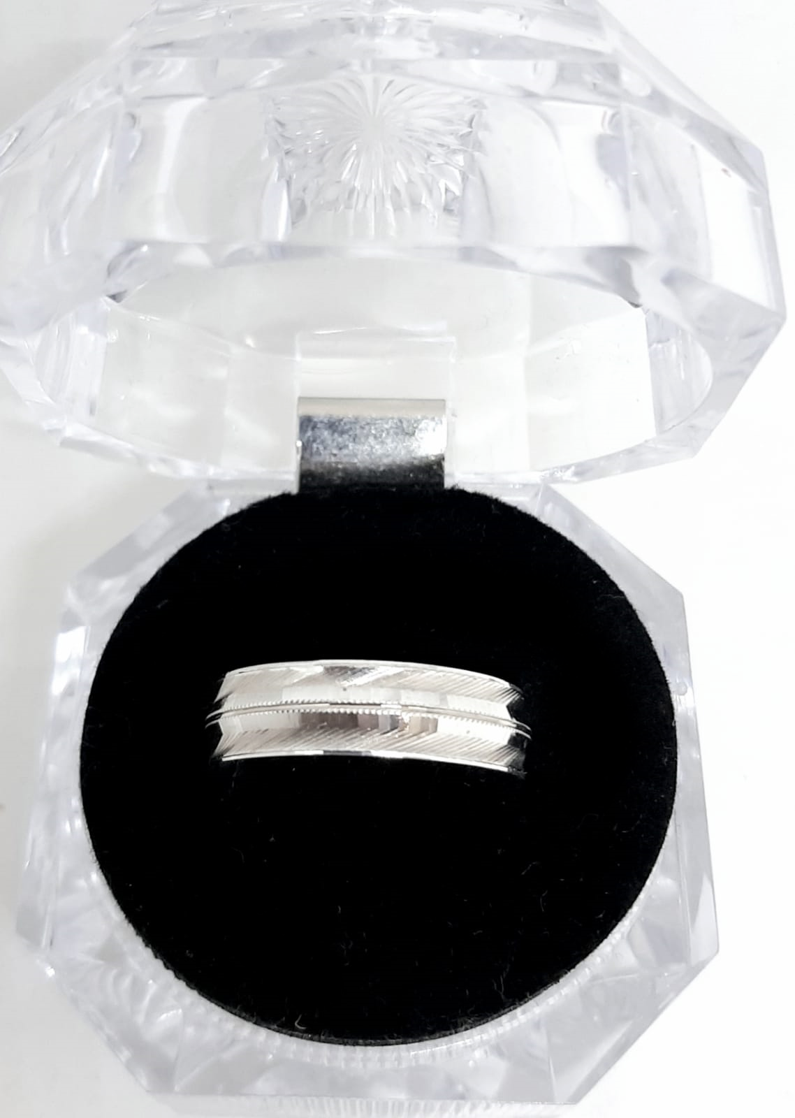 Silver Gents Wedding Ring