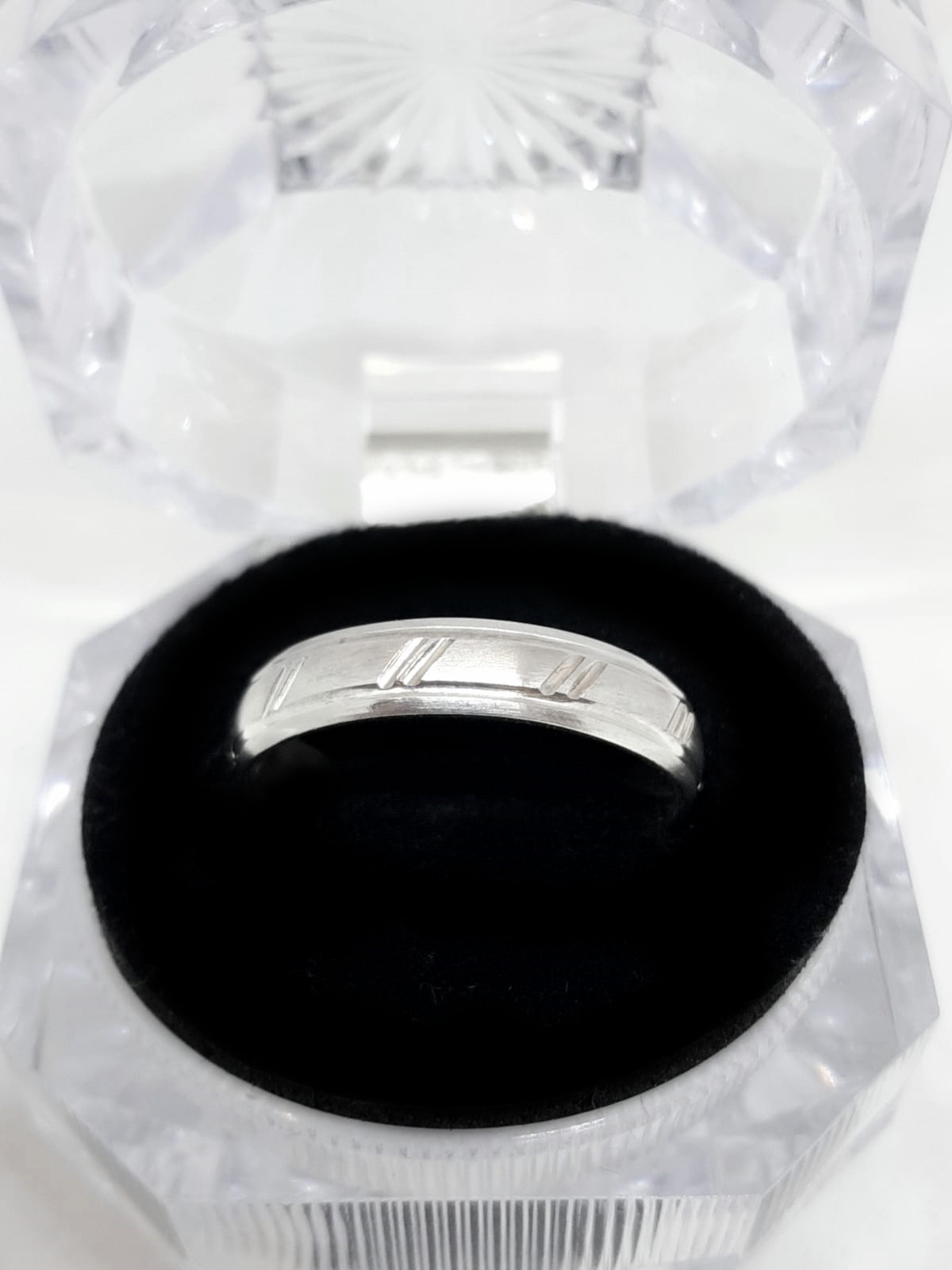 Silver Gents Wedding Ring