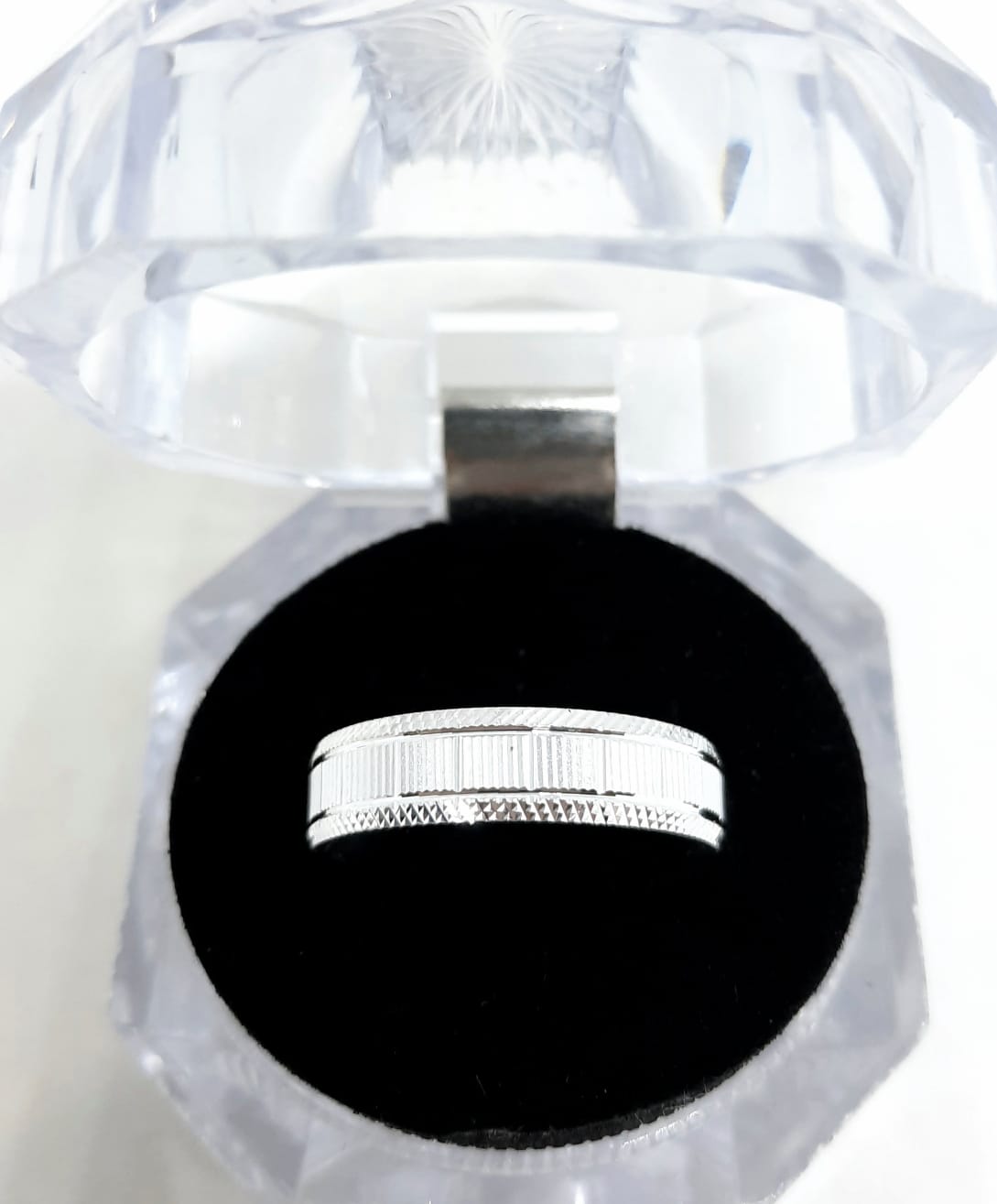 Silver Gents Wedding Ring