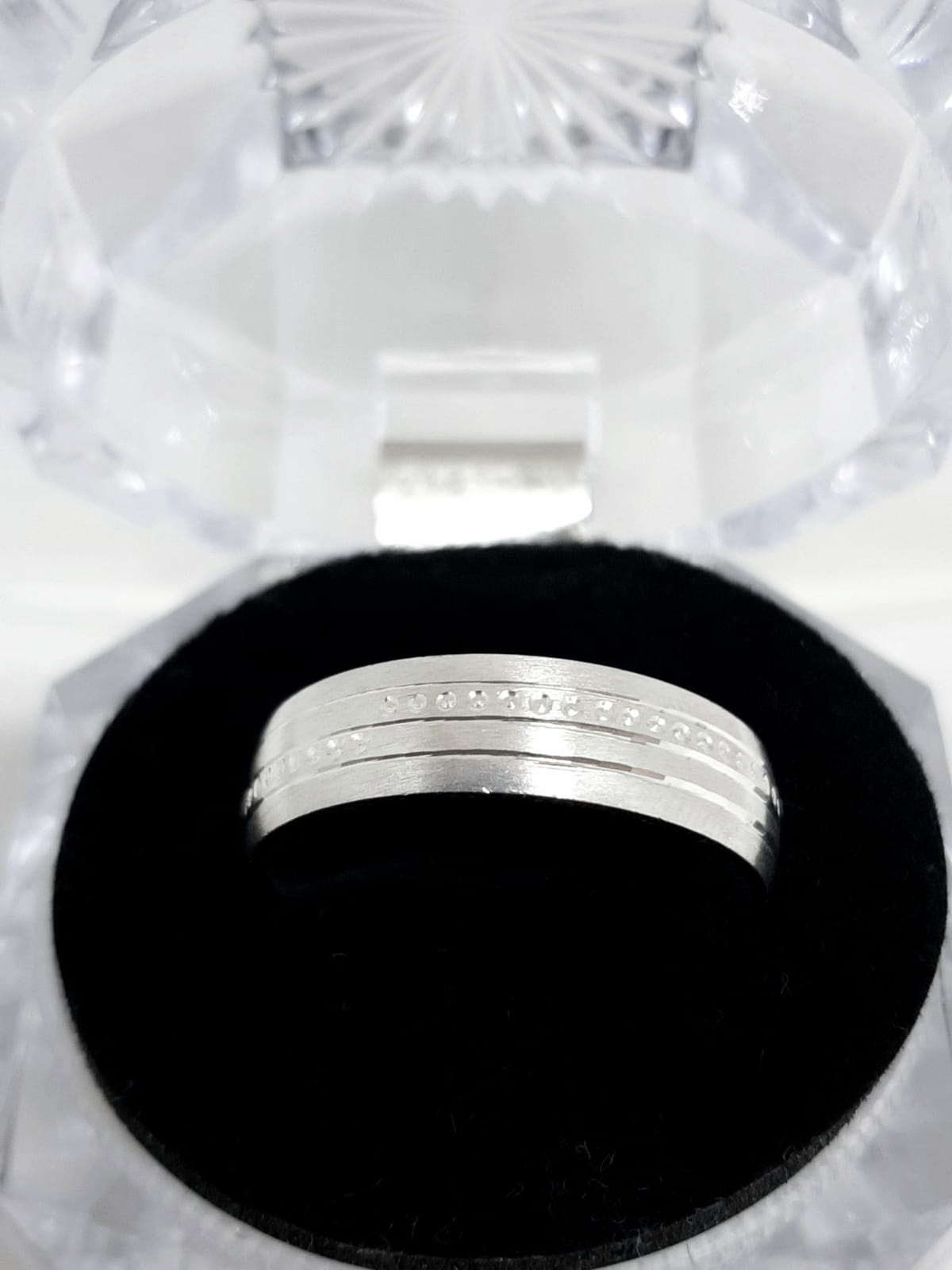 Silver Gents Wedding Ring